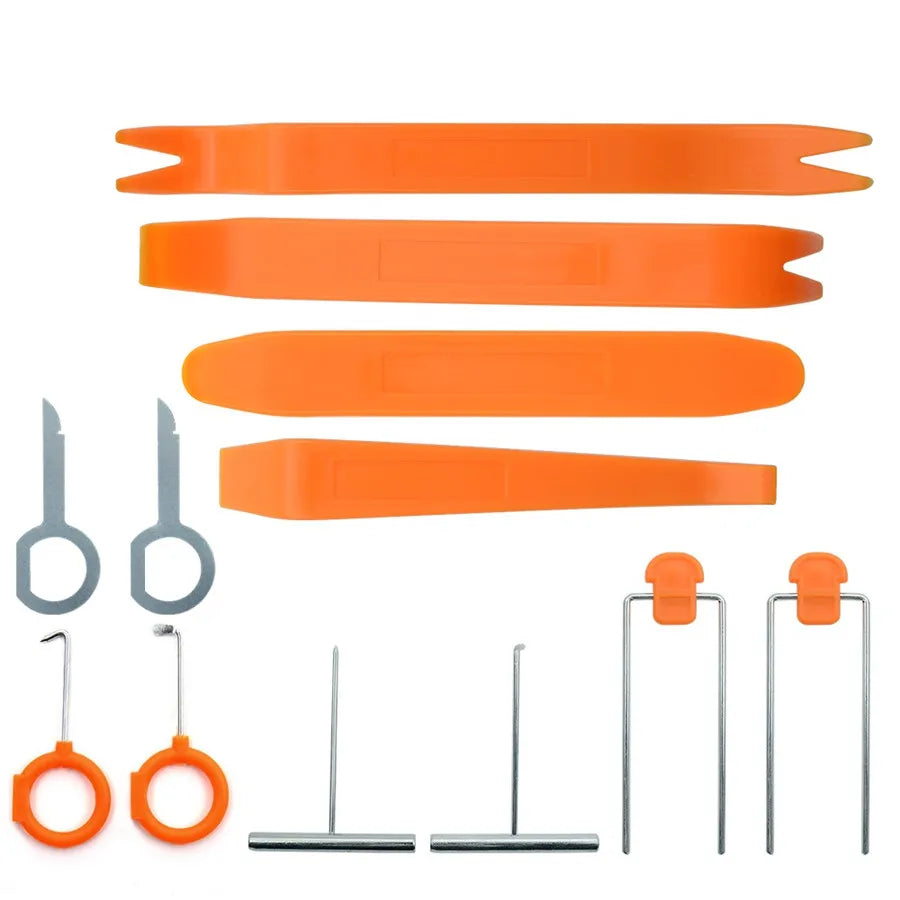OBDIICAT A+Quality Disassembly Tools Car DVD Player Stereo Refit Interior Plastic Trim Panel Dashboard Installation Removal Pry