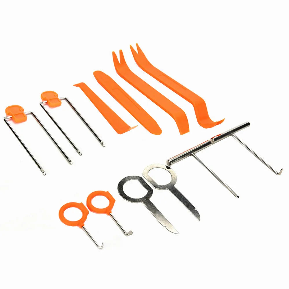 OBDIICAT A+Quality Disassembly Tools Car DVD Player Stereo Refit Interior Plastic Trim Panel Dashboard Installation Removal Pry