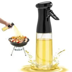 200ml reusable oil & vinegar sprayer: Premium kitchen dispenser for dressings, frying & culinary creations